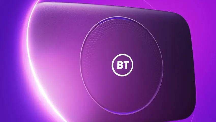 BT Broadband interface screenshot