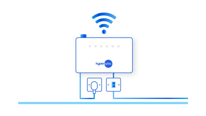 Hyperoptic Broadband performance illustration