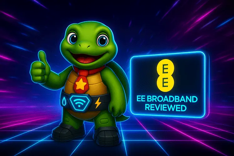 EE Broadband review hero image for 2025