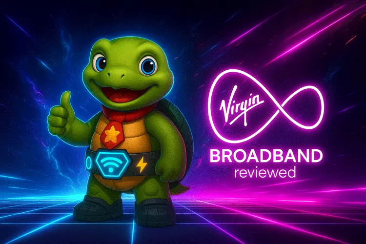 Virgin Media Broadband review hero image for 2025
