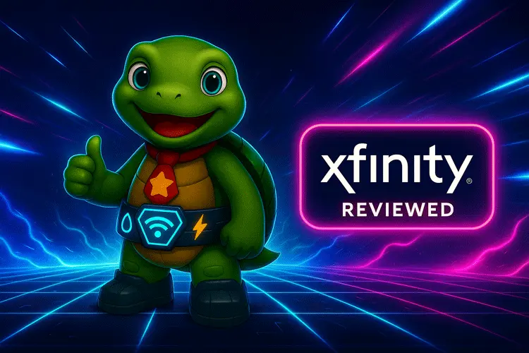 Xfinity Internet review hero image for 2025