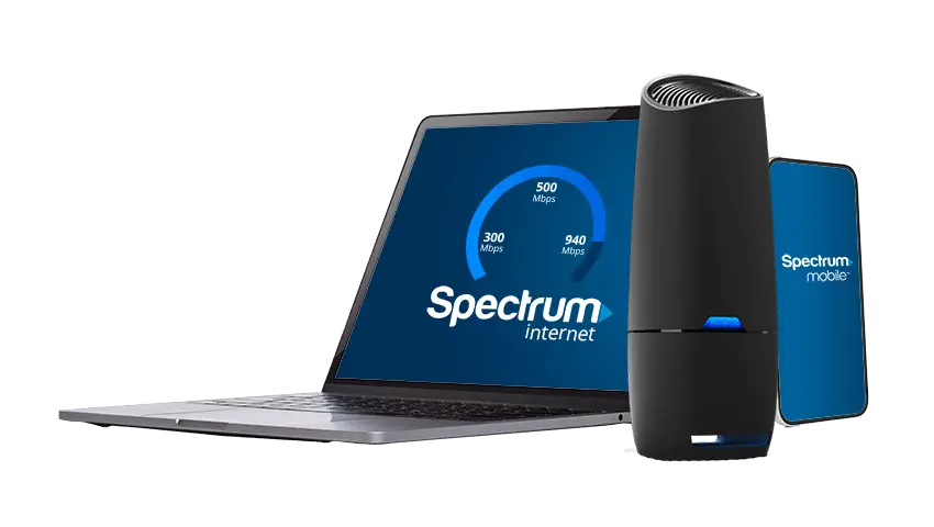 Spectrum Internet high-speed performance illustration
