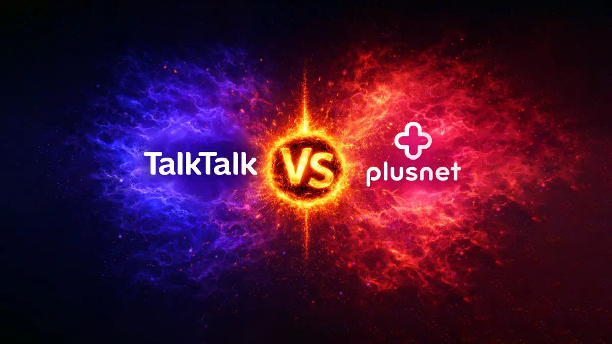 TalkTalk vs Plusnet comparison chart
