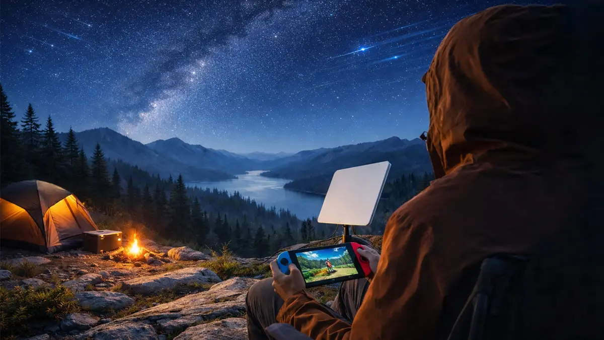 Starlink Dish setup for gaming