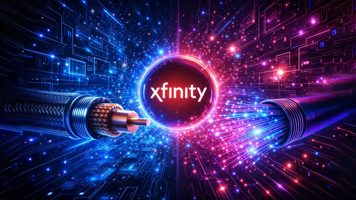 Xfinity cable wire vs fiber optic cable comparison